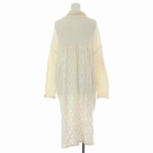 me ISSEY MIYAKE 20SS シャツ ワンピース ロング 長袖 ライトベージュ