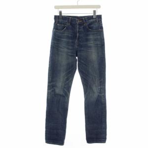 006 W BF 006 ウィメンズボーイフレンド デニムパンツ 26 紺