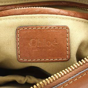 Chloe マーシー ハンドバッグ ショルダーバッグ 2way レザー 茶 ブラウン