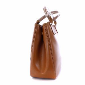 Longchamp ロゾ トートバッグ ハンドバッグ レザー 茶 ブラウン