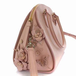 kate spade new york Laurel Way Embellished Reiley 3D flower ハンドバッグ ピンク