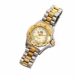 TAG Heuer 935.408 プロフェッショナル3000 腕時計 デイト クォーツ 200M防水 シルバーゴールド