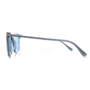 PRADA サングラス ウェリントン セルフレーム 5419 ブラック ブルー SPR 19X-F OH