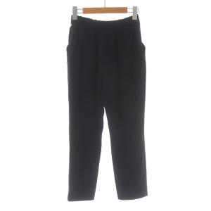 ENFOLD イージーパンツ スラックス アンクル丈 36 S ブラック