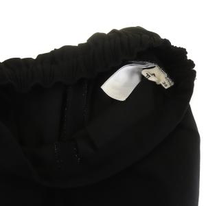 ENFOLD イージーパンツ スラックス アンクル丈 36 S ブラック