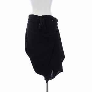 JUNYA WATANABE コムデギャルソン アシンメトリー ロングスカート XS ブラック