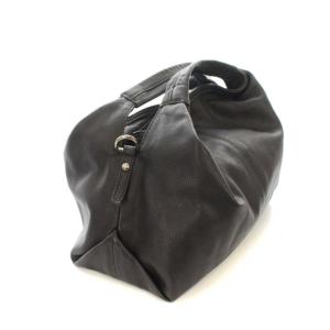 FURLA エリザベス ハンドバッグ レザー チャーム付き カデナ ブラック