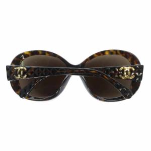 CHANEL サングラス 眼鏡 ココマーク べっ甲柄 ブラウン