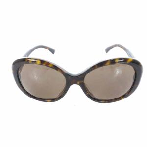 CHANEL サングラス 眼鏡 ココマーク べっ甲柄 ブラウン