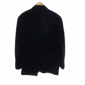 YVES SAINT LAURENT pour homme ヴィンテージ テーラードジャケット コーデュロイ 2B BE5 L ブラック