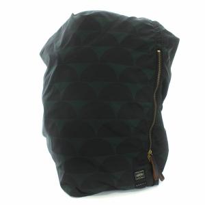 MARNI バックパック 3WAY 総柄 黒 緑