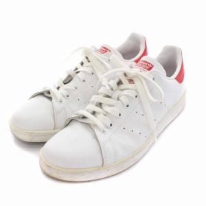 adidas Originals STANSMITH スニーカー ローカット シューズ US10 ホワイト レッド