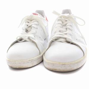 adidas Originals STANSMITH スニーカー ローカット シューズ US10 ホワイト レッド