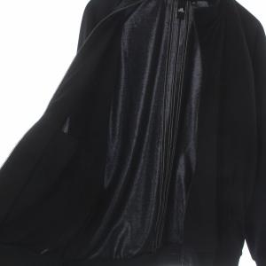 adidas トラックジャケット 3ライン ジップアップ O ブラック