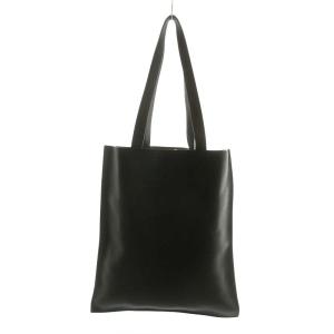 FENDI 7VA426 カクテルモチーフ トートバッグ レザー 黒