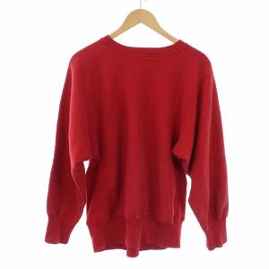 Champion ヴィンテージ 80s USA製 トリコタグ中期 リバースウィーブ 目無し スウェット M 赤