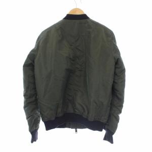 DIESEL フライトジャケット ボンバージャケット ブルゾン ジップアップ S カーキ