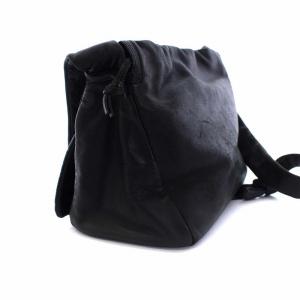 LOEWE アナグラム ショルダーバッグ レザー 黒 ブラック