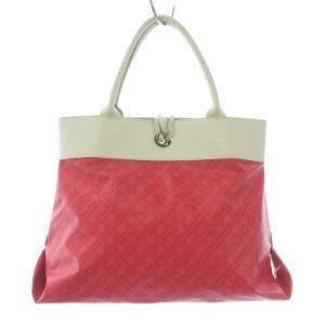 GHERARDINI ハンドバッグ トートバッグ 総柄 ソフティ 赤 レッド