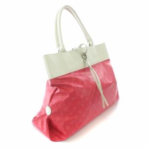 GHERARDINI ハンドバッグ トートバッグ 総柄 ソフティ 赤 レッド