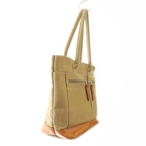 PORTER 吉田カバン フィールド トートバッグ キャンバス レザー ブラウン