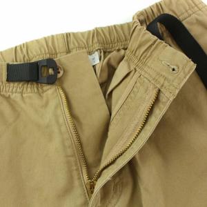 GRAMiCCi エヌエヌパンツ NN-PANTS テーパードパンツ イージー ベルト ジップフライ M ベージュ