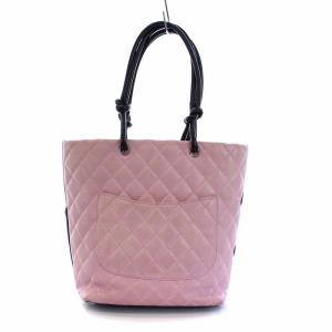 高価買取中】CHANEL シャネル カンボンライン スモール トートバッグ
