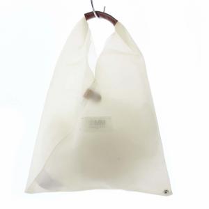 MM6 Maison Margiela 19SS ジャパニーズスモールバッグ ハンドバッグ トートバッグ クリア ベージュ
