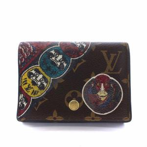 M67253 山本寛斎コラボ 達磨 歌舞伎 ポルトフォイユ ヴィクトリーヌ モノグラム 三つ折り財布