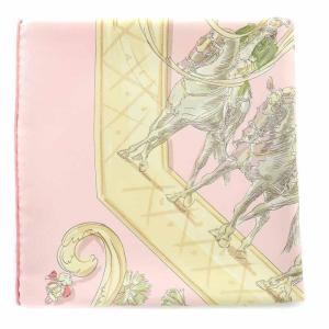 HERMES カレ90 ECOLE PORTUGAISE D'ART EQUESTRE ポルトガル馬術学校 シルク