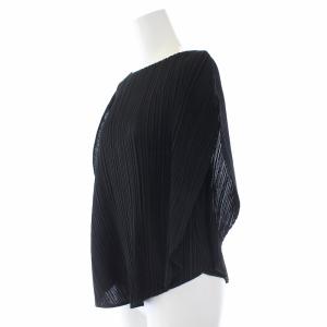 PLEATS PLEASE ISSEY MIYAKE 17SS アシンメトリーカットソー サークル 3 黒