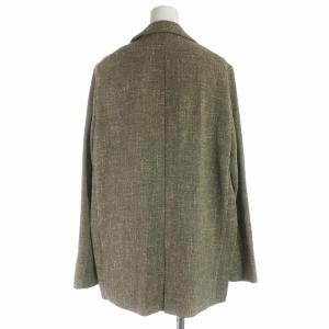 Plage R'IAM 20AW ミニツイード ジャケット テーラードジャケット ダブル 38 ブラウン
