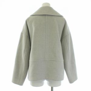 ESTNATION ショートコート ダブル 38 グレー