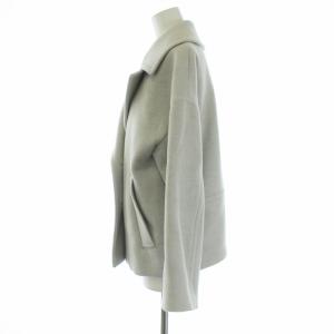 ESTNATION ショートコート ダブル 38 グレー