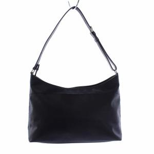 Jean Paul GAULTIER ニューローズ ワンショルダーバッグ バラ型押し レザー ブラック