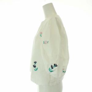 Chesty 22SS セットアップ ブラウス スカート 花刺繍 S 白