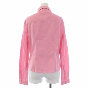 PRADA 長袖 ブラウス シャツ 44 L ピンク