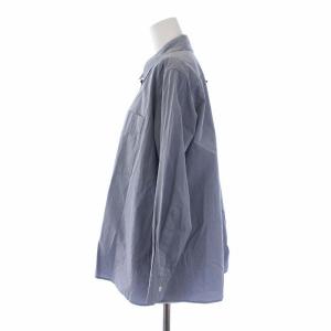 MARGARET HOWELL 19AW 長袖 シャツ ブラウス オーバーサイズ 1 グレー