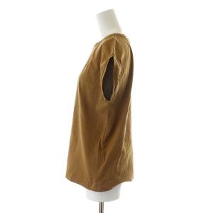 MARGARET HOWELL 2018 カットソー ノースリーブ コットン 2 ブラウン