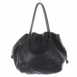 HENRY BEGUELIN ハンドバッグ レザー 黒