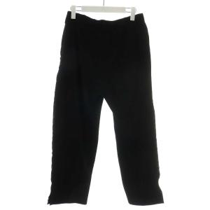 S’YTE ヨウジヤマモト イージーパンツ スリット ジッパーフライ S 黒 ブラック