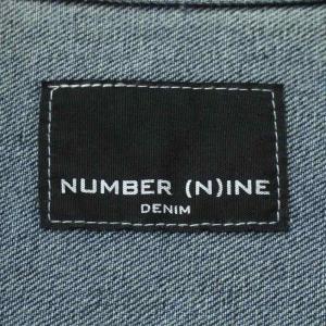 NUMBER (N)INE Gジャン デニムジャケット 長袖 S ブルー