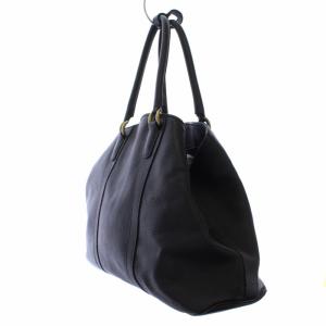 TOFF&LOADSTONE ハンドバッグ トートバッグ レザー ブラック