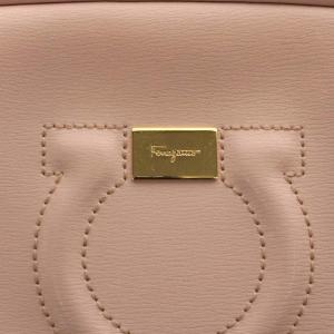 Salvatore Ferragamo 21H006 0691326 CITY ミニ ガンチーニ ショルダーバッグ レザー ピンク 