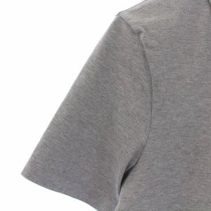 THOM BROWNE ポロシャツ トリコロール 半袖 ポケット 1 S グレー