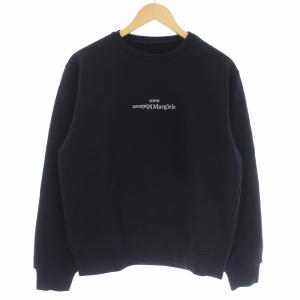 Maison Margiela 20AW Embroidered Logo Sweatshirt 44 黒