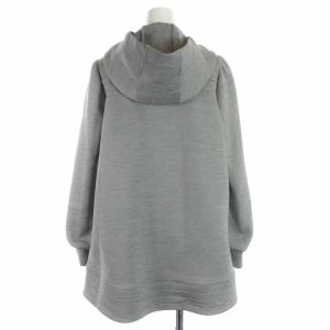 TO BE CHIC ジャケット パーカー ジップアップ ビジュー 長袖 42 グレー