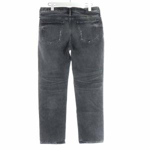 upper hights 21AW THE LIPSTICK デニムパンツ ジーンズ テーパードパンツ USED加工 26 S グレー