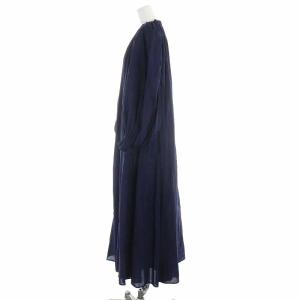 MARIHA フレアワンピース 36 紺