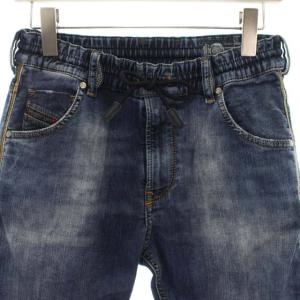 DIESEL KRAILEY R-NE デニムパンツ ジョガーパンツ スキニー スリム ダメージ加工 ブルー